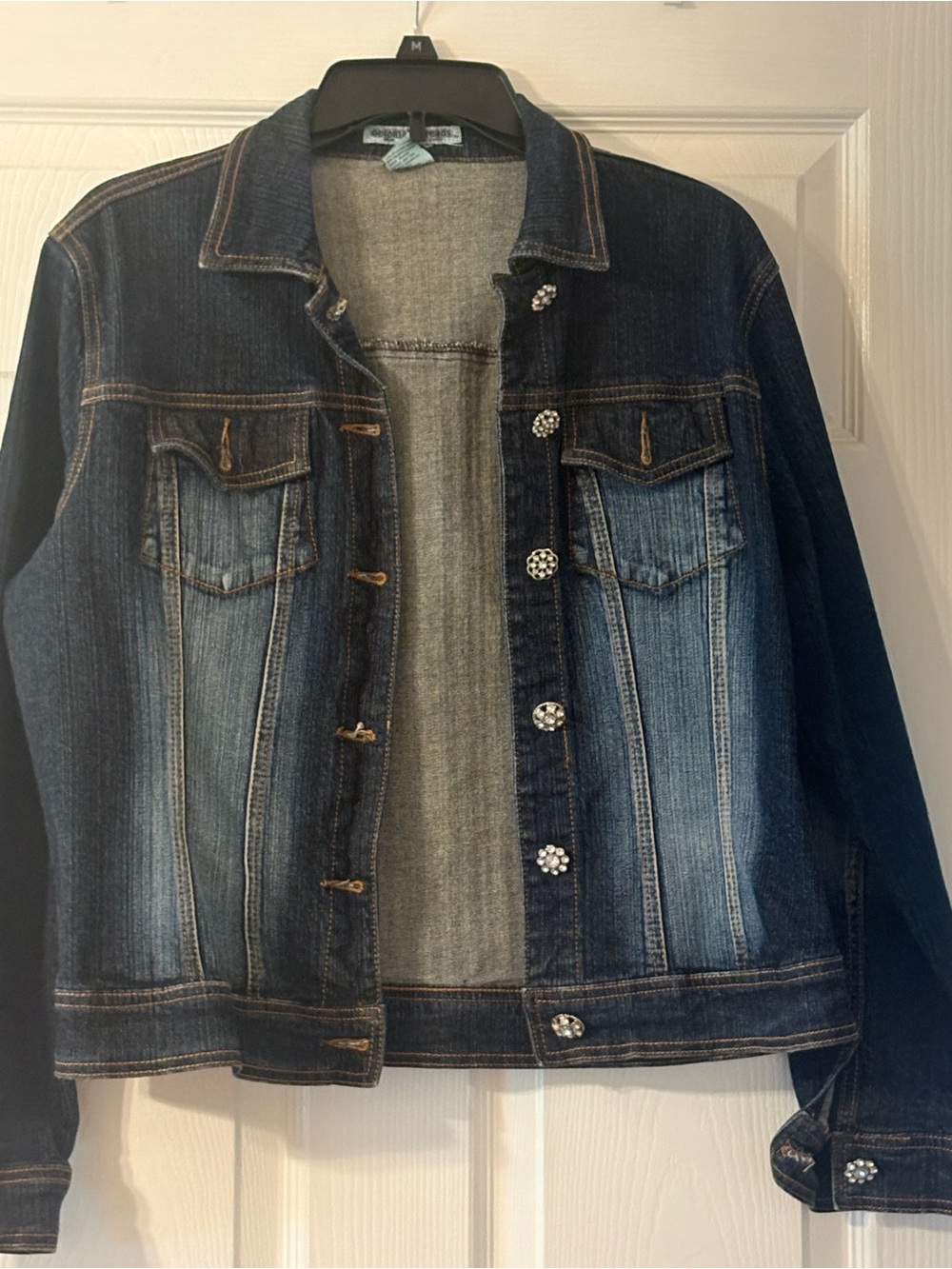 Women’s Denim Jacket - Dark Blue